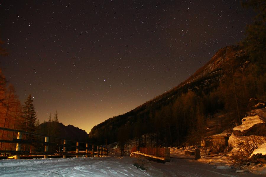 RAQUETTES À NEIGE AU CLAIR DE LUNE À CHAMPORCHER