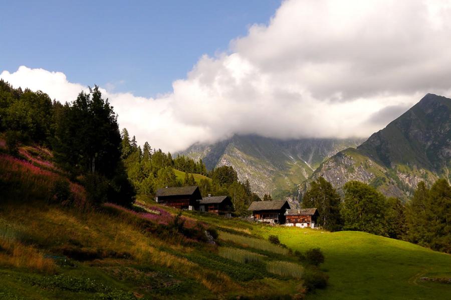 The Val d’Otro Walser meadows