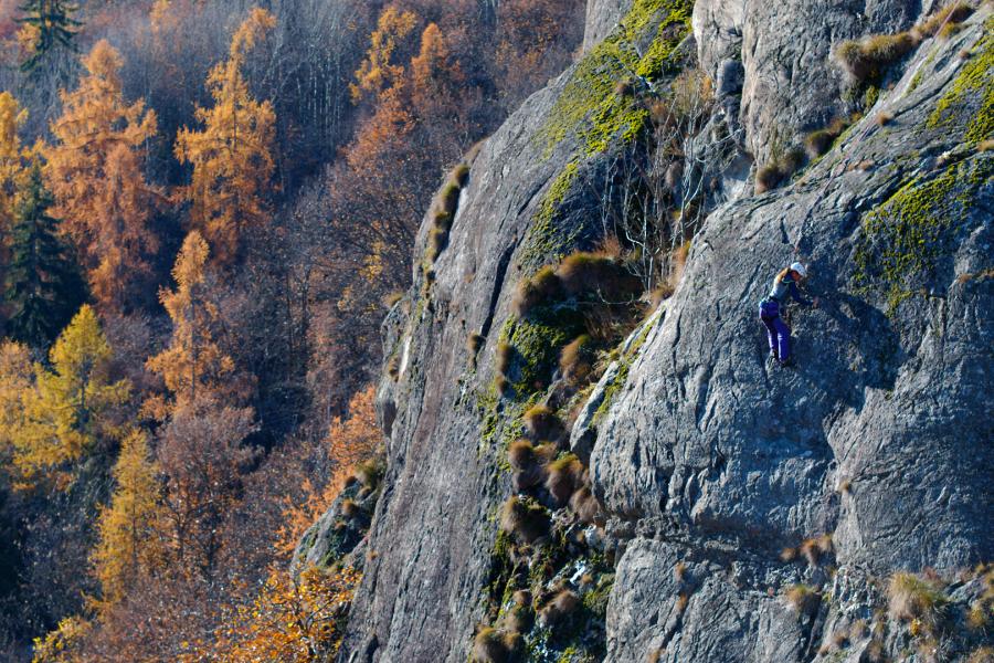 Arrampicata a Gressoney