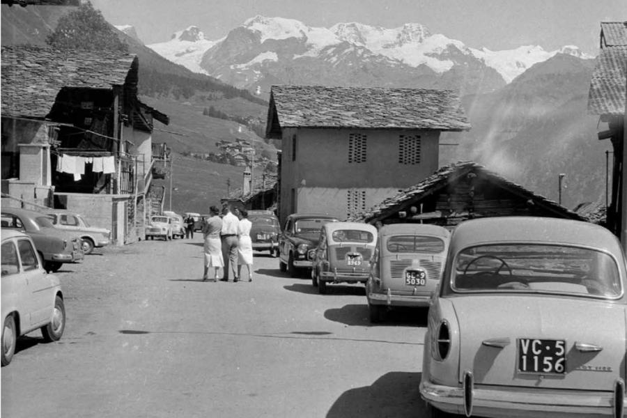 .. Exposition photo en plein air - Ayas