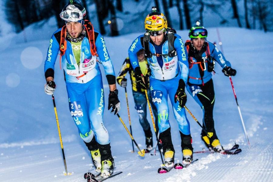 Sci alpinismo in notturna nel Monterosa Ski