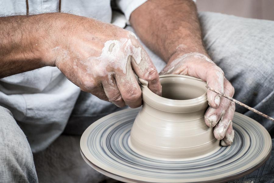 Ceramica  Démonstration de travail artisanal