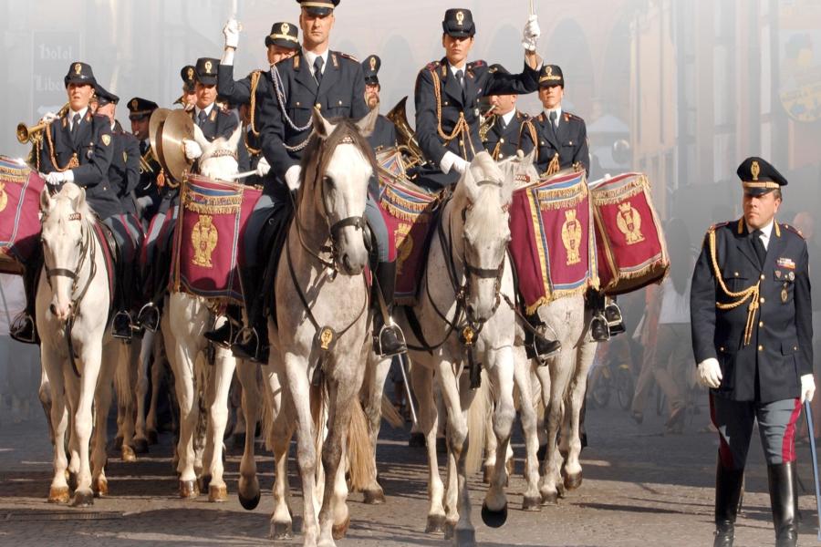 Concerto della Fanfara a Cavallo della Polizia di Stato