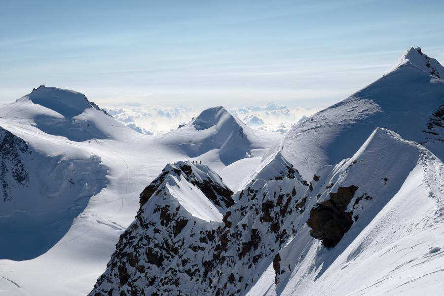 Il Lyskamm Tra scienza e montagna - I 4000 della Valle d'Aosta: ricerca fotografica e scientifica