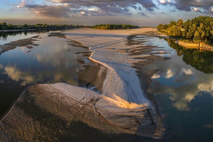 Po Inaugurazione mostra "Grande fiume Po"