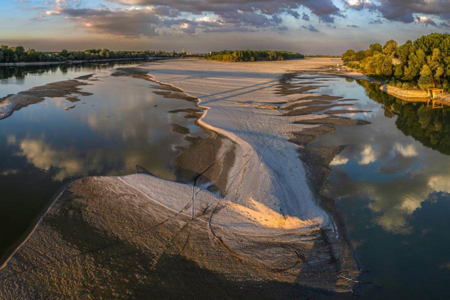 Fiume PO Mostra fotografica "Grande fiume Po"