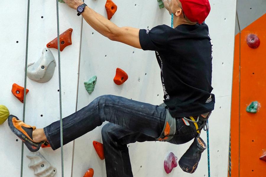 Inaugurazione del nuovo muro di arrampicata