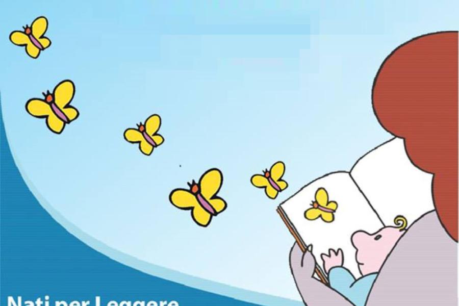 Locandina "Nati per leggere" Nati per leggere: Letture in biblioteca