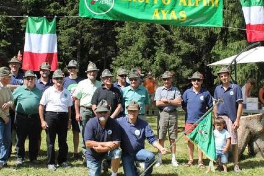 Ayas "Alpini" celebration